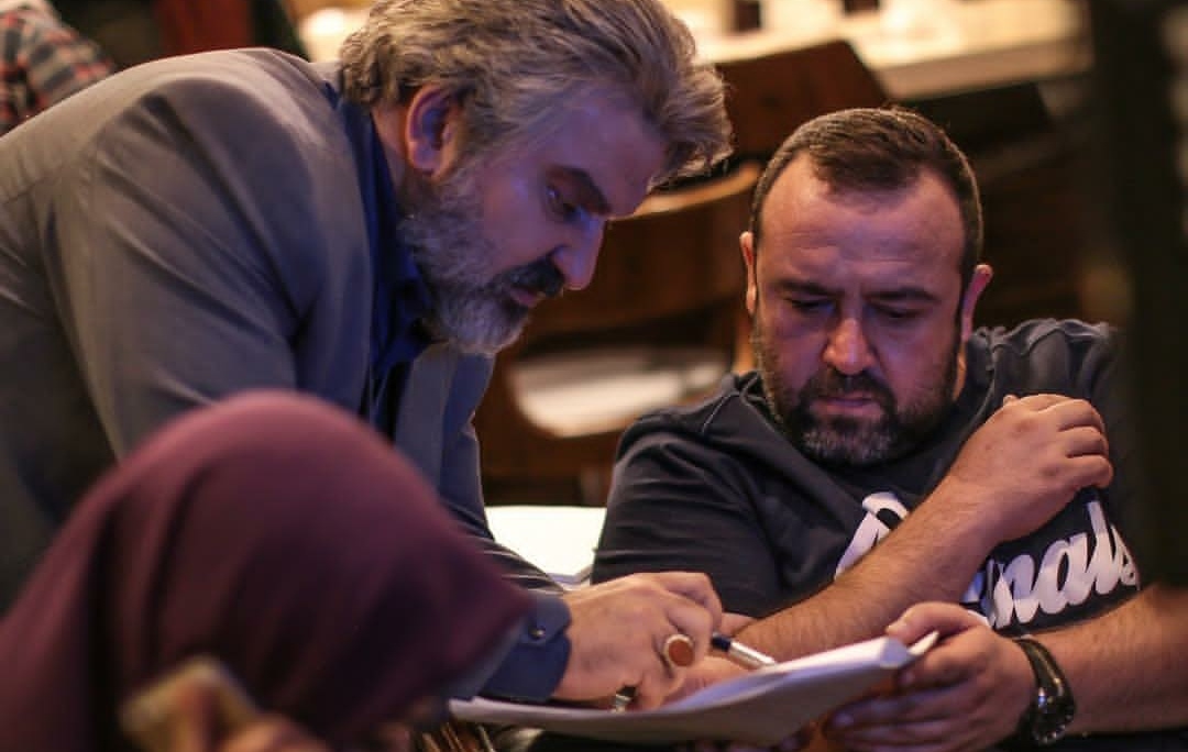 مهدی سلطانی و بهرنگ توفیقی در سریال پدر