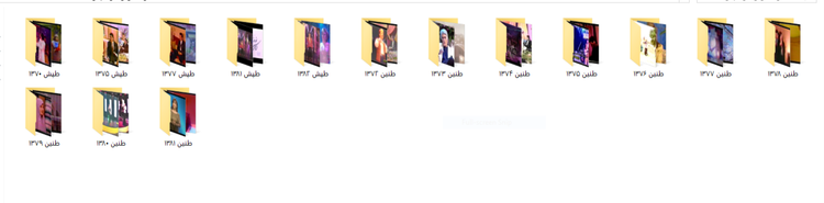 فلش مموری 64 گیگ USB2 با آرشیو کامل سریال شو طنین و طپش