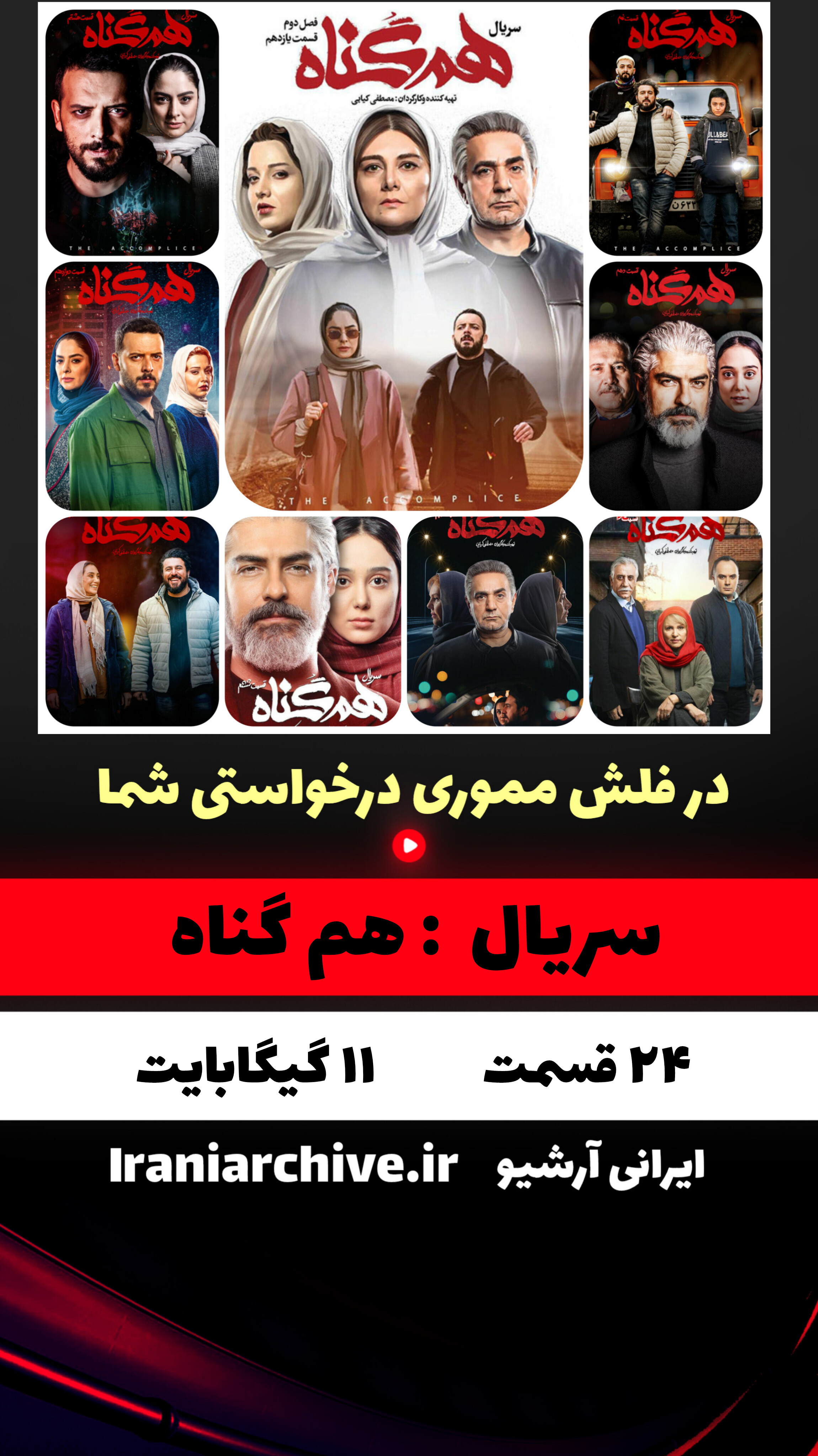 آرشیو کامل سریال هم‌گناه با کیفیت بالا